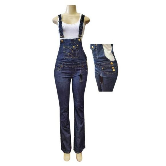 RIFLESSI Denim - RIFLESSI Women's Raw Denim Overalls